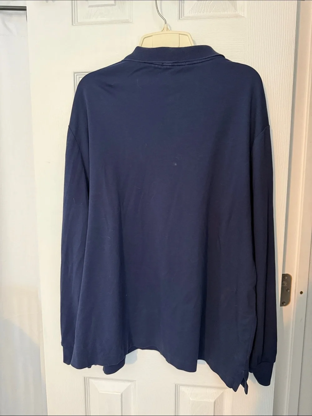Polo by Ralph Lauren Dark Navy Long-Sleeve Polo with Pony Logo